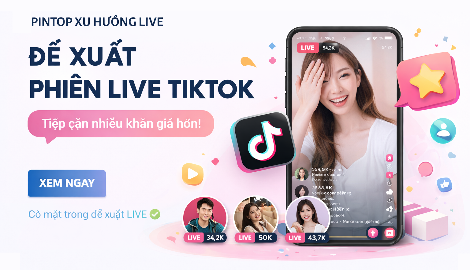 PINTOP XU HƯỚNG LIVE